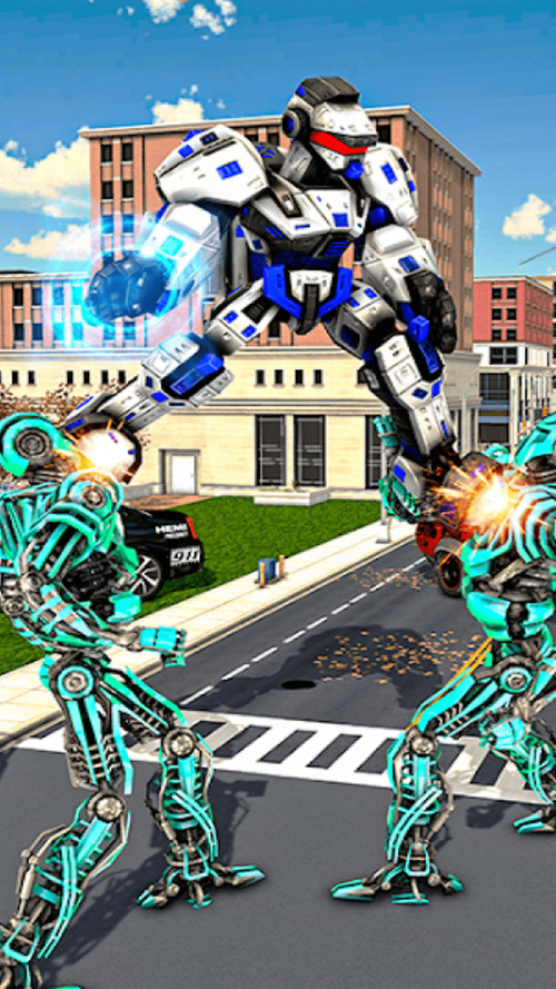 警车变形机器人游戏下载-警车变形机器人游戏最新版下载-52pk游戏网
