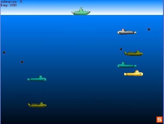 去哪可以下潜艇大战,就是以前win98系统自带的那个游戏,如图