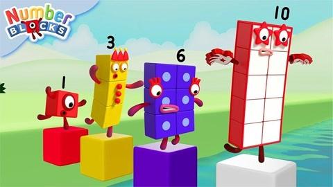 数字方块:学习数字1到10的数数,通过游戏的方式简单又有趣!