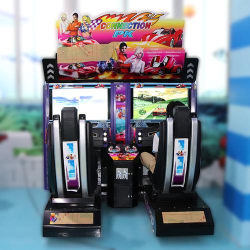 双人高清环游赛车游戏机大型动漫电玩游戏厅设备游艺机